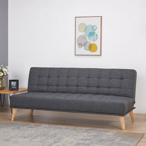 Schlafsofa Pukkila 180x86x81 cm Textil [en.casa]
