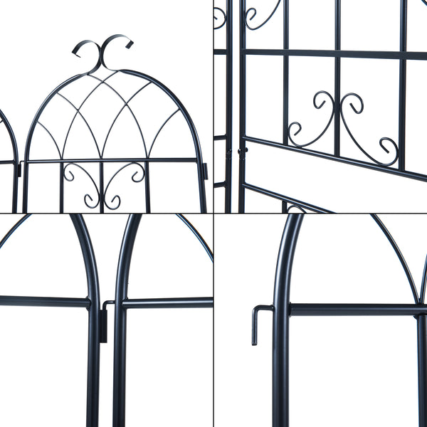 Rankgitter Barrea 2er Set [casa.pro]