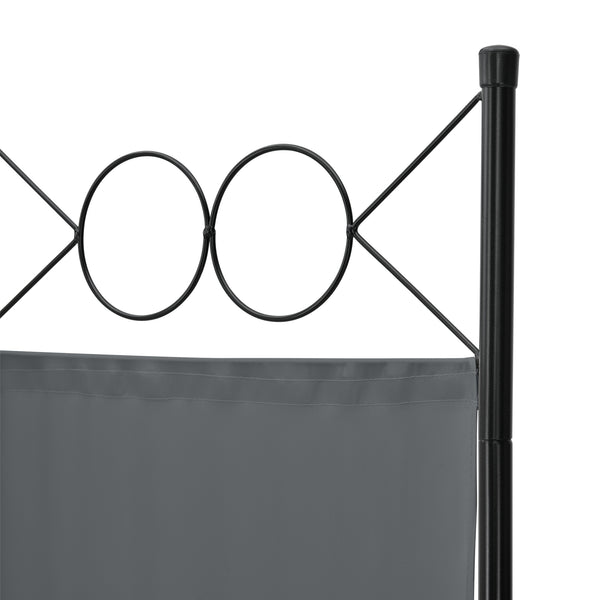 Raumteiler Saragossa 4-teilig 160x171 cm versch Farben en.casa