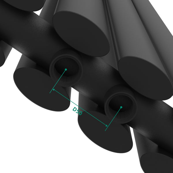 Designheizkörper Nore gebogen zweilagig