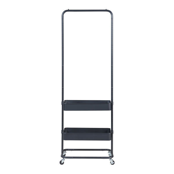 Rollbarer Garderobenständer Kumad 175x58x36 cm [en.casa]