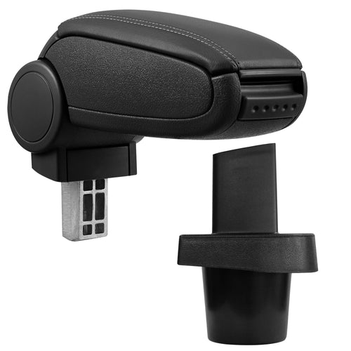 Mittelarmlehne Toyota Yaris ab 2006 mit Staufach gepolstert schwarz pro.tec - premiumXL