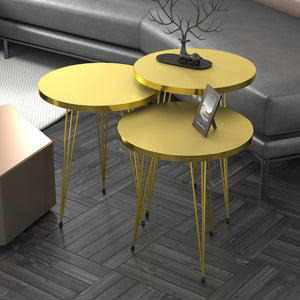 Satztisch Skibby im 3er Set in versch. Farben [en.casa] - premiumXL