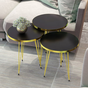 Satztisch Skibby im 3er Set in versch. Farben [en.casa] - premiumXL