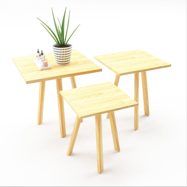 Satztisch Masku 3er Set in versch. Farben [en.casa]