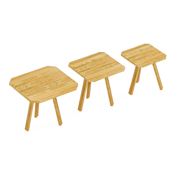 Satztisch Masku 3er Set in versch. Farben [en.casa]