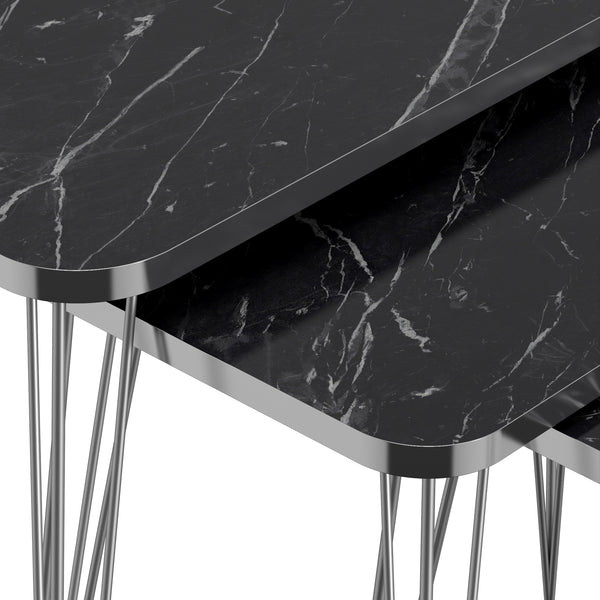 Satztisch Samsø 3er Set in versch. Farben [en.casa]