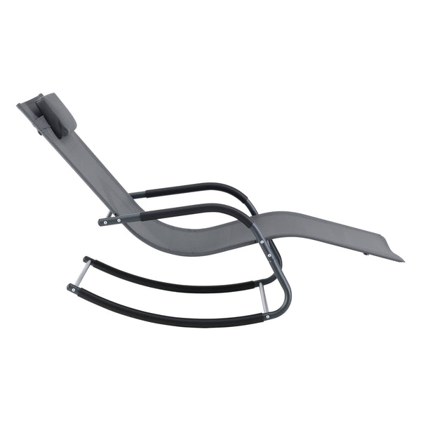 Sonnenliege Caracena 147x63x89cm Schaukelliege in versch. Farben en.casa