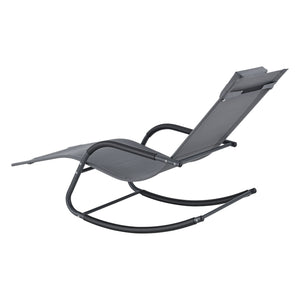 Sonnenliege Caracena 147x63x89cm Schaukelliege in versch. Farben en.casa