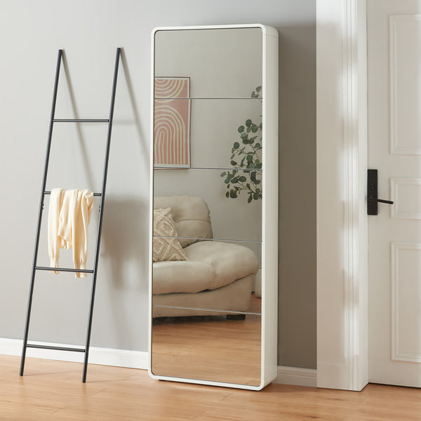 Schuhkipper Aure Weiß [en.casa]