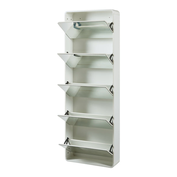 Schuhkipper Aure Weiß [en.casa]