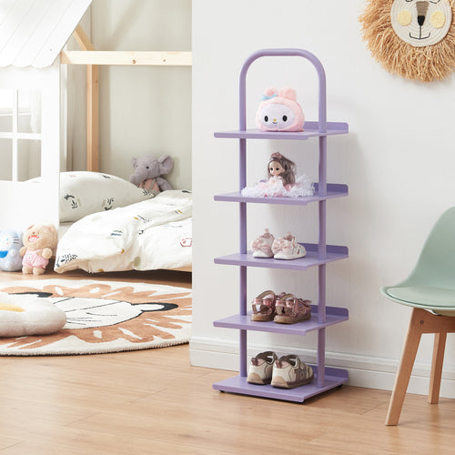 Kinderschuhregal Poytya Stahl 96x30x27 cm [en.casa]