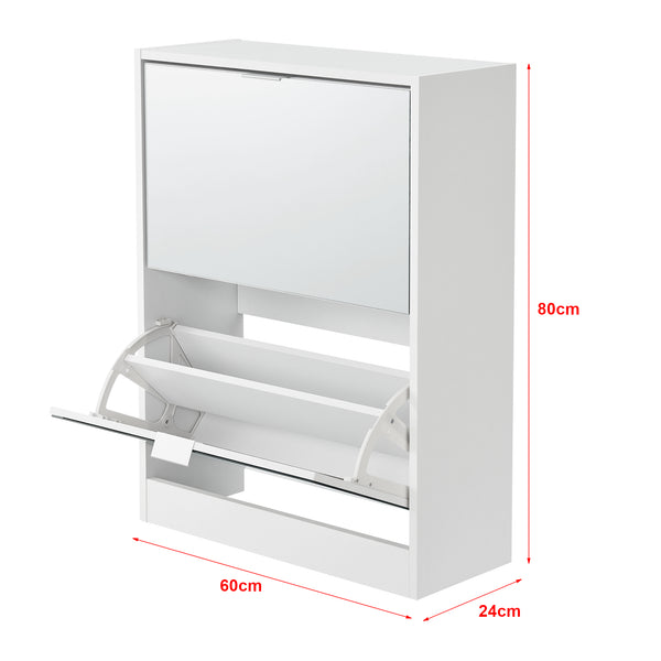 Schuhschrank Kragerø in verschiedenen Größen [en.casa]