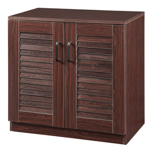 Schuhschrank Løten 63x36x62 cm Wenge [en.casa]