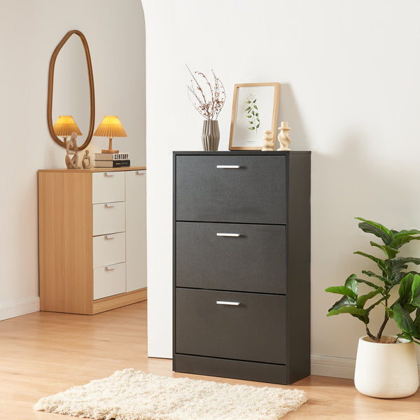 Schuhschrank Sykkylven [en.casa]