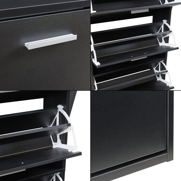 Schuhschrank Sykkylven [en.casa]