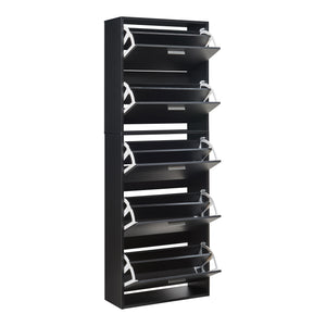Schuhschrank Sykkylven [en.casa]