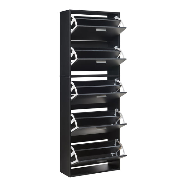 Schuhschrank Sykkylven [en.casa]