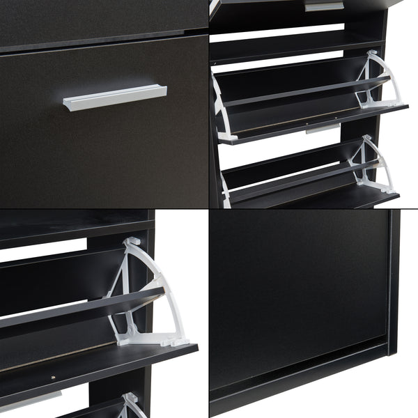 Schuhschrank Sykkylven [en.casa]