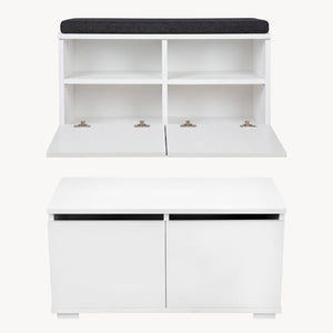 Schuhbank Brande [en.casa]
