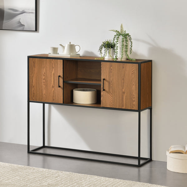 Sideboard Motala mit Ablage und Schranktüren versch.Farben [en.casa]