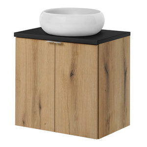 Waschtischunterschrank mit Türen Skelbolu [en.casa]