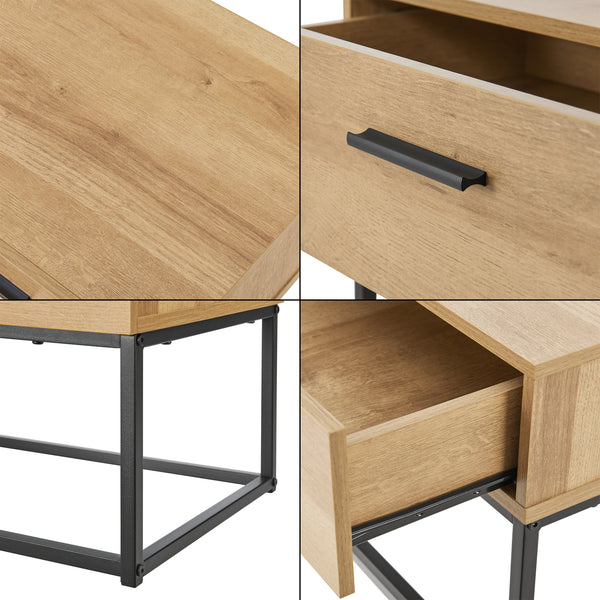 Nachttisch Lavangen [en.casa]