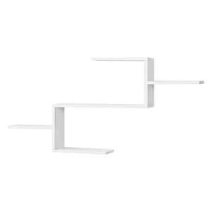 Schweberegal Flekkefjord 104 x 14,5 x 49,5 cm mit 5 Ablageflächen versch. Farben en.casa