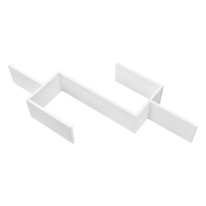 Schweberegal Flekkefjord 104 x 14,5 x 49,5 cm mit 5 Ablageflächen versch. Farben en.casa