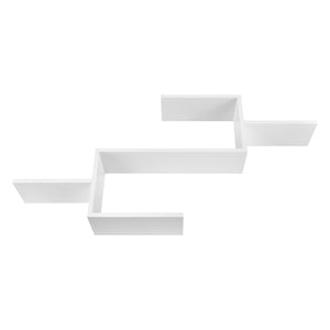 Schweberegal Flekkefjord 104 x 14,5 x 49,5 cm mit 5 Ablageflächen versch. Farben en.casa