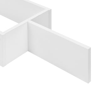 Schweberegal Flekkefjord 104 x 14,5 x 49,5 cm mit 5 Ablageflächen versch. Farben en.casa