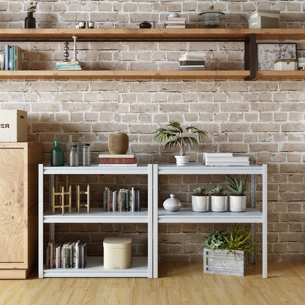 Schwerlastregal Austrheim 90x40x183cm in versch. Farben [en.casa]