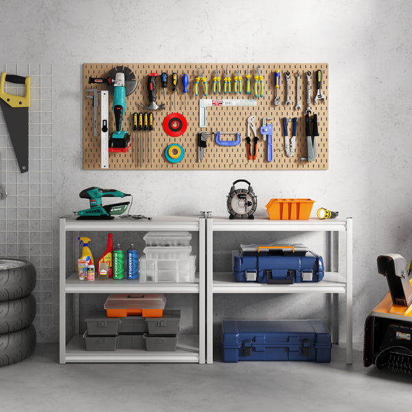 Schwerlastregal Austrheim 90x40x183cm in versch. Farben [en.casa]