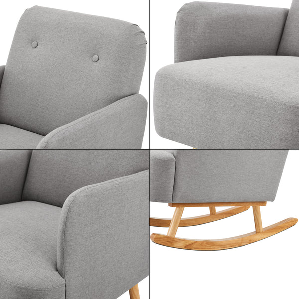 Schwingsessel Postau in versch. Farben [en.casa]