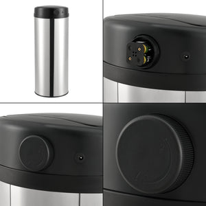 Sensor-Mülleimer versch. Farben und Größen [en.casa]