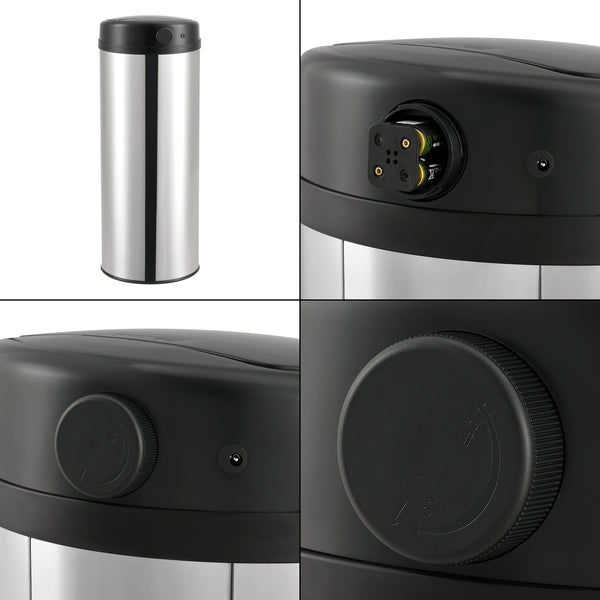 Sensor-Mülleimer versch. Farben und Größen [en.casa]