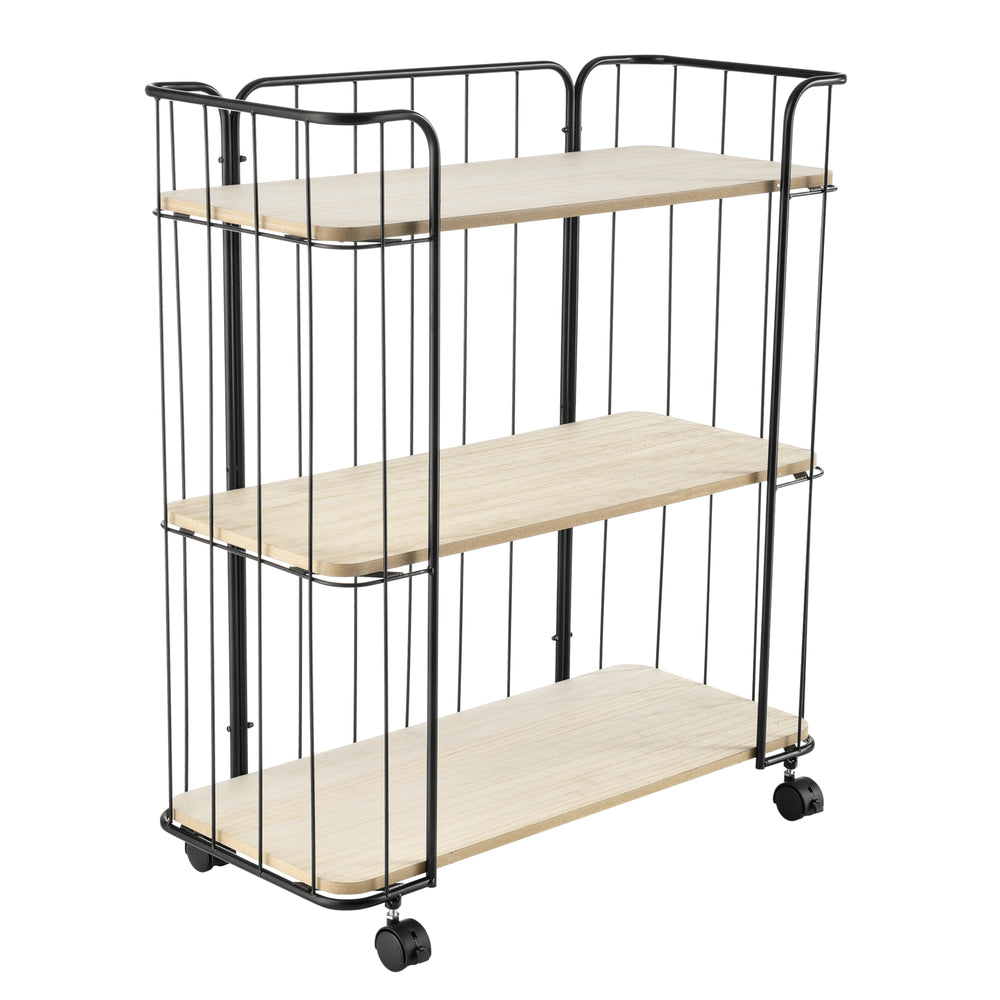 Beistellwagen Laer mit 3 Etagen in verschiedenen Farben en.casa