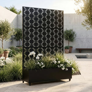 Trennwand Aaskis mit Blumenkasten [casa.pro]