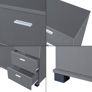 Sideboard Döbritz 84x80x28 cm [en.casa]