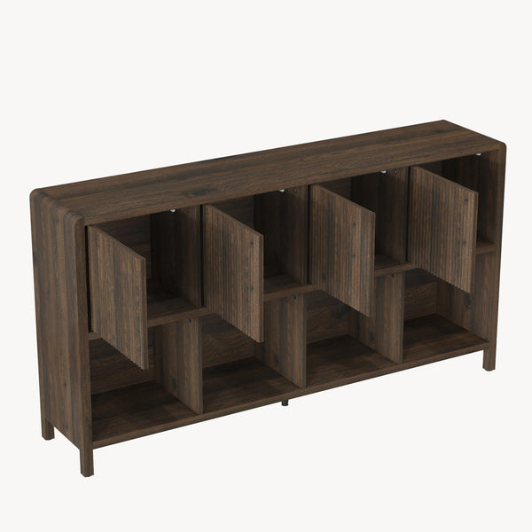 Sideboard Lukkodso mit Türen und Fächern [en.casa]
