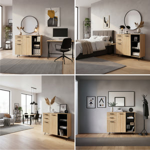 Sideboard Noppen [en.casa]
