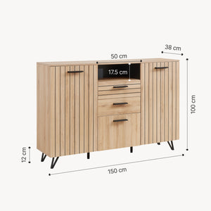 Sideboard Noppen [en.casa]
