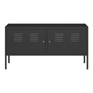 Sideboard Pyhtää 118x40x60cm Stahl [en.casa]