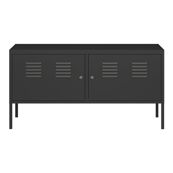 Sideboard Pyhtää 118x40x60cm Stahl [en.casa]