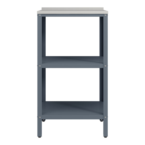 Outdoor Standregal Bolognano 92x50x50 cm [casa.pro]