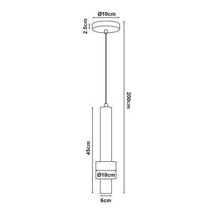 Hängeleuchte Lulled Metall [lux.pro]