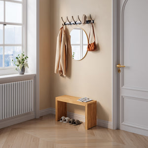 Schuhbank Korjad 90x33x43 cm Bambus [en.casa]