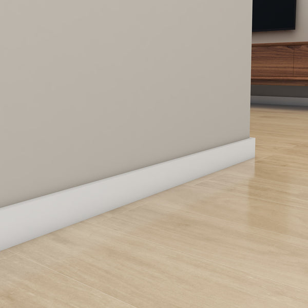Sockelleisten Coevorden Set Weiß [neu.haus]