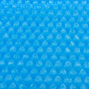 Solar Poolabdeckung Ferrarno Blau eckig [en.casa]