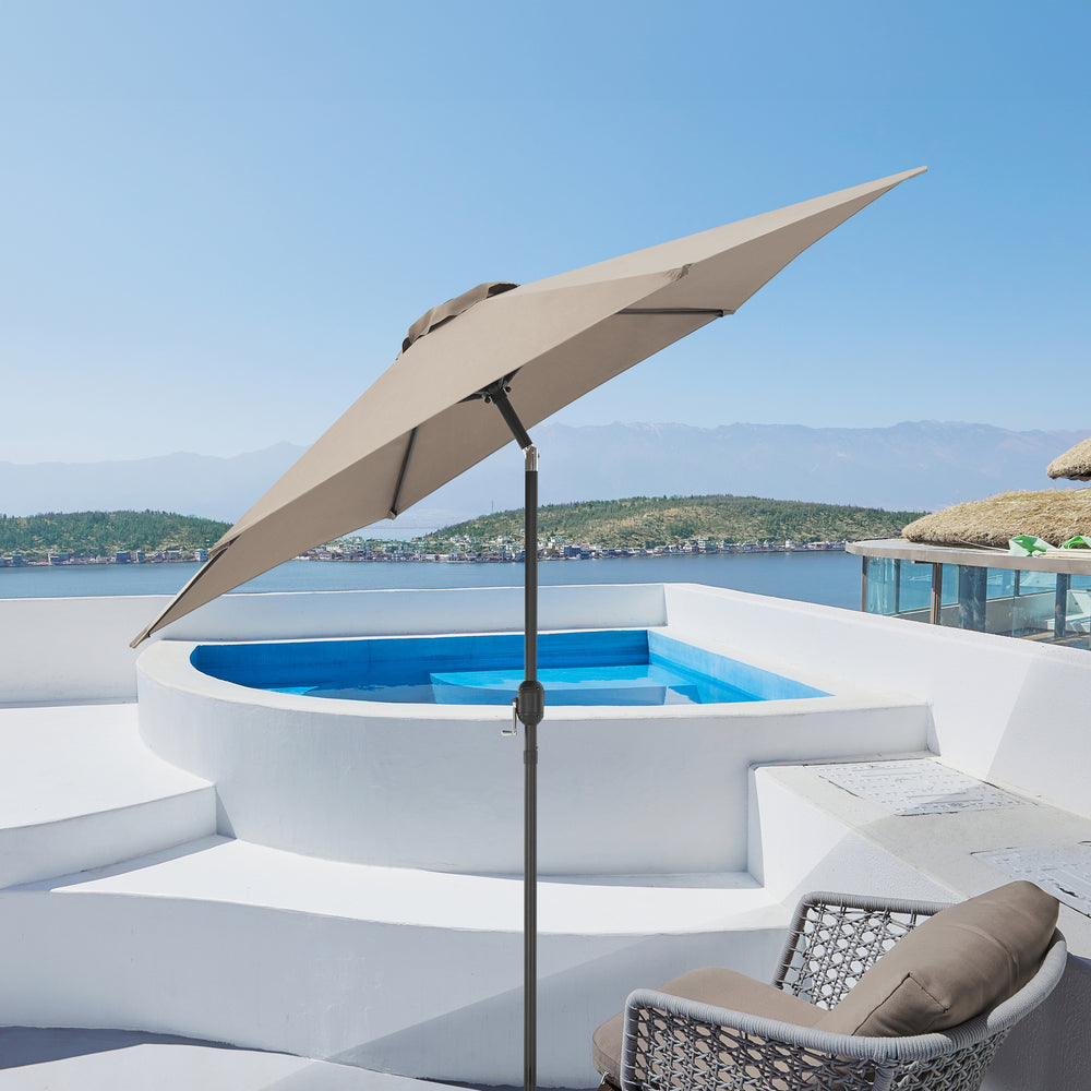 Sonnenschirm Altino mit Knickgelenk [casa.pro] - premiumXL